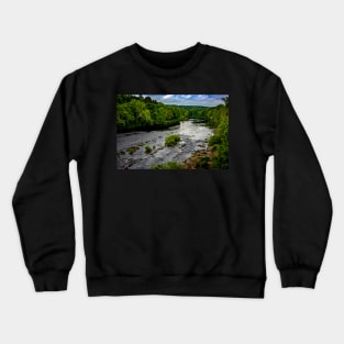 River Tyne Near Stocksfield Crewneck Sweatshirt